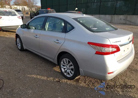 2015 Nissan Sentra Sv from USA, damaged, VIN 3N1AB7AP9FY256013